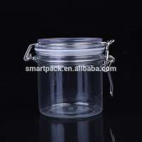 OEM service empty plastic hair mask jar hair care packaging round jar 400ml