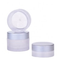 White 120ml petg jar petg cosmetic jars packaging for skincare