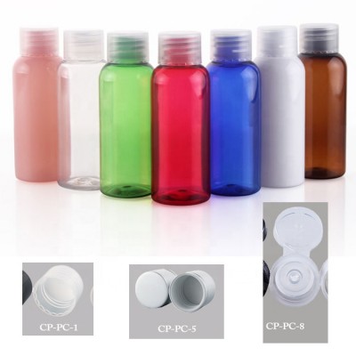 Clear 50ml pet plastic bottles pump for washing