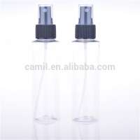 100ml 200ml 500ml clear transparent plastic pet bottle